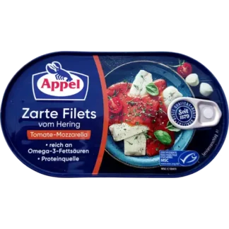 Appel Zarte Heringsfilets Tomate Mozzarella 200g
