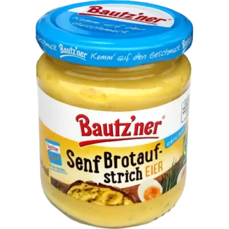 Bautz'ner Moutarde à Tartiner aux œufs 200ml