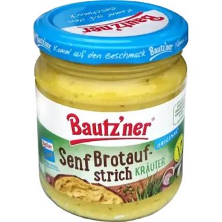 Bautz'ner Senf-Brotaufstrich Kräuter 200ml