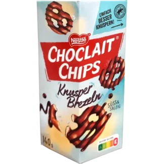 Nestlé Choclait Chips Crispy Pretzels 140g