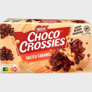 Nestle Choco Crossies Caramelo Salado Crujiente 140g