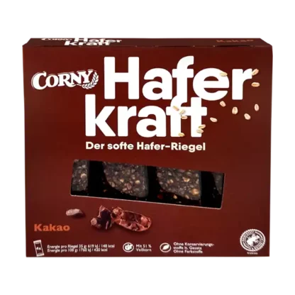 Corny Haferkraft - Cocoa Oat Cereal Bars 4x35g