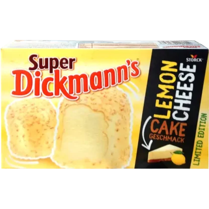 Super Dickmann’s Lemon-Cheesecake-Geschmack