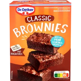 Dr. Oetker Classic Brownies Baking Mix