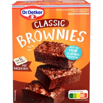 Dr. Oetker Classic Brownies Baking Mix