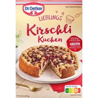 Dr. Oetker Kirschli Cake Baking Mix