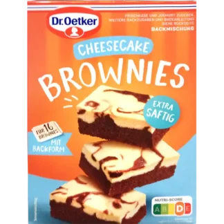 Dr. Oetker Cheesecake Brownies Baking Mix