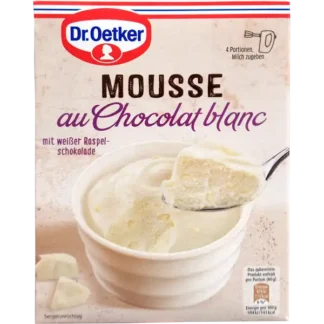 Dr. Oetker Mousse au Chocolat Blanc 72g