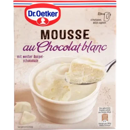 Dr. Oetker Weiße Mousse au Chocolat 72g