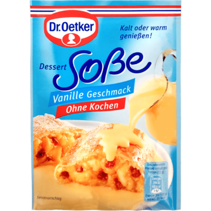 Dr. Oetker sauce dessert sans cuisson Saveur vanille 39g