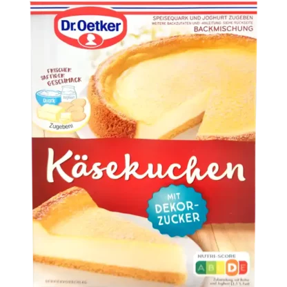 Dr. Oetker Käsekuchen Backmischung