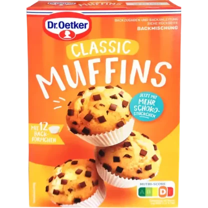 Dr. Oetker Classic Muffins Baking Mix