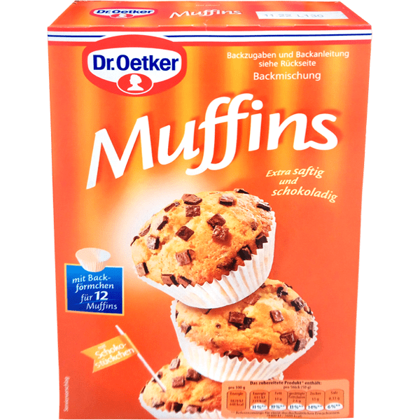 Dr. Oetker Muffins Mix - Delikator German Foods