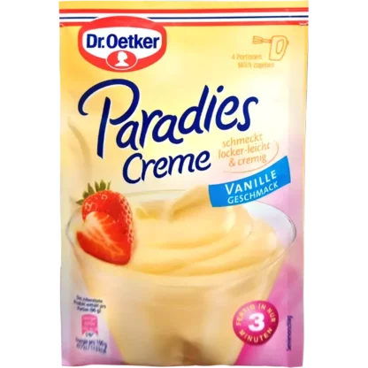 Dr. Oetker Paradiescreme Vanillegeschmack
