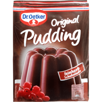 Dr. Oetker Original Pudding Mix - Fine Dark Chocolate 3x