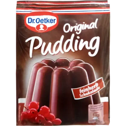 Dr. Oetker Original Pudding Mix - Fine Dark Chocolate 3x