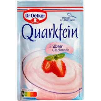 Dr. Oetker Quarkfein Strawberry Flavor