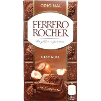 Ferrero Rocher Barre de Chocolat Noisette 90g