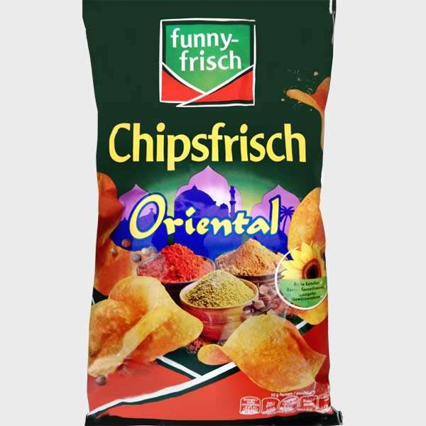 funny-frisch Lentil Chips Oriental 3.17 oz