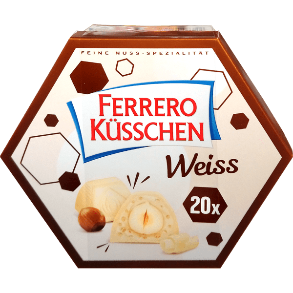 Ferrero Küsschen Blanc 20 Pralines - Delikator