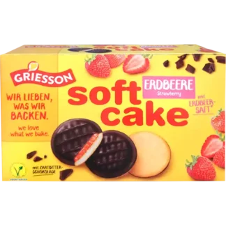 Griesson Soft Cake Strawberry 300g