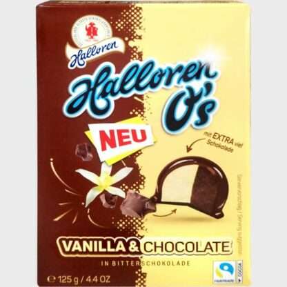 Halloren O's Vanilla & Chocolat 125g