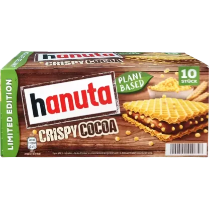 Hanuta Crispy Cocoa vegan 10x22g