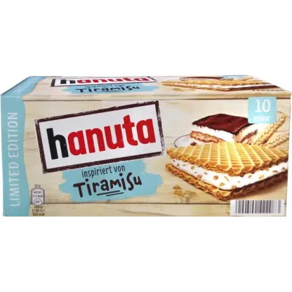 hanuta Tiramisu Limited Edition 10-Pack