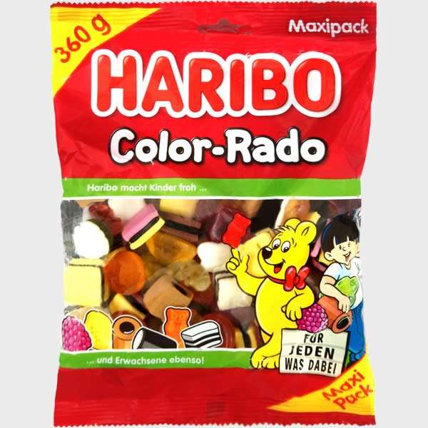 grill silke forfremmelse Haribo Color-Rado - Maxi Pack 360g to order from Germany