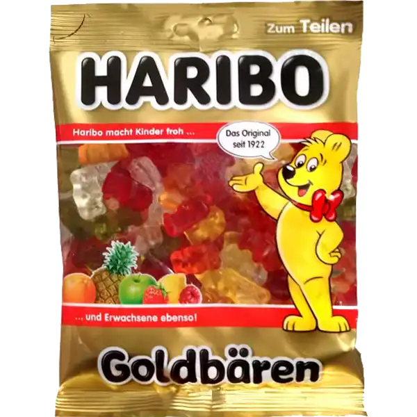 Haribo (Germany) Goldbaeren 20/6.2oz #13115 