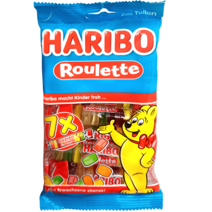 Haribo Roulette - Fruit Gum Rolls 150g