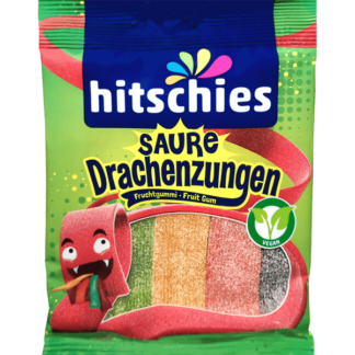 Hitschies Saure Drachenzungen - Sour Dragon Tongues 125g
