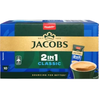 Jacobs Classic 2in1 Instant Coffee Sticks