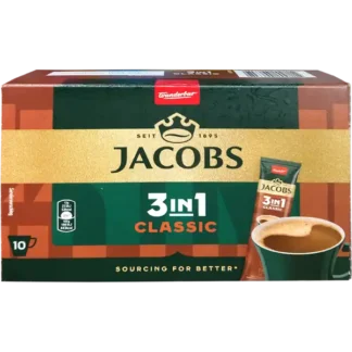 Jacobs Classic 3in1 Instant Coffee Sticks