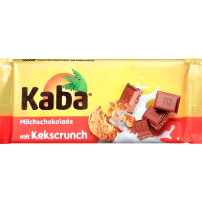 Kaba Milk Chocolate with Cookie Crunch 100g