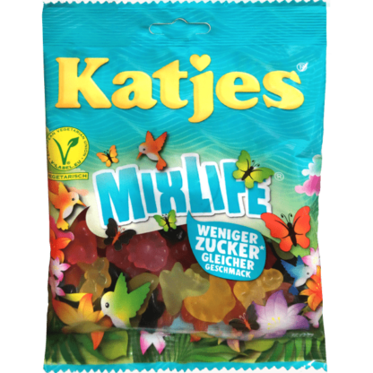 Katjes Mix Life - Fruit Gum & Licorice 160g