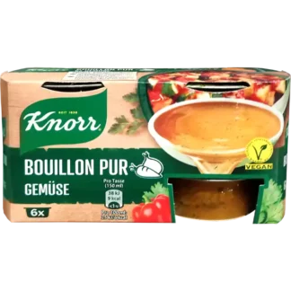Knorr Bouillon Caldo Puro de Verduras 6x500ml