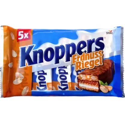 Knoppers Erdnussriegel 5er-Pack