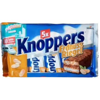 Knoppers Erdnussriegel 5er-Pack