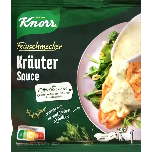 Knorr Gourmet Herb Foods 250ml makes German - Sauce