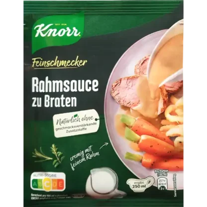 Knorr Gourmet Cream Sauce for Roasts makes 250ml