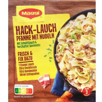 Maggi Fix for Minced Meat and Leek Pan with Noodles
