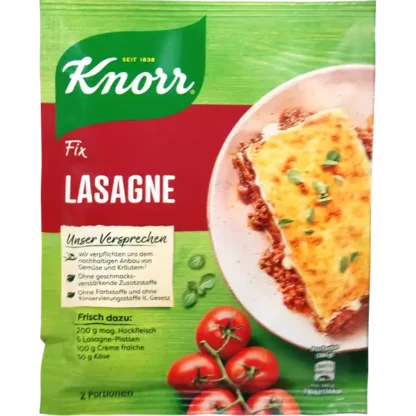 Knorr Fix para Lasaña