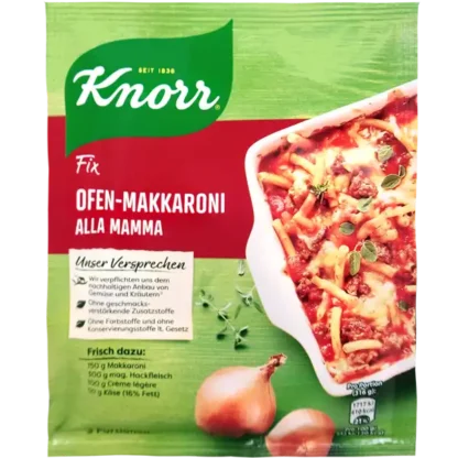 Knorr Fix para Macarrones al Horno alla Mamma