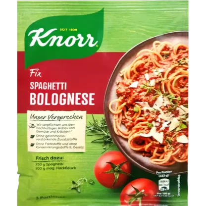 Knorr Fix pour Spaghetti Bolognaise