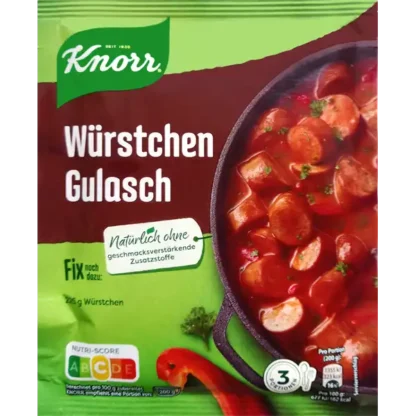 Knorr Fix for Sausage Goulash