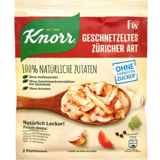 Knorr Naturellement Délicieux Viande en tranches à la zurichoise