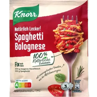 Knorr Naturalmente Delicioso - Espaguetis A La Boloñesa