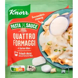 Knorr Pasta Sauce Quattro Formaggi makes 250ml