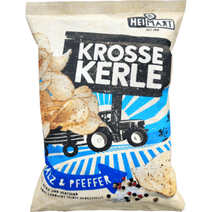 HeiMart Krosse Kerle Croustilles - Sel & Poivre 115g